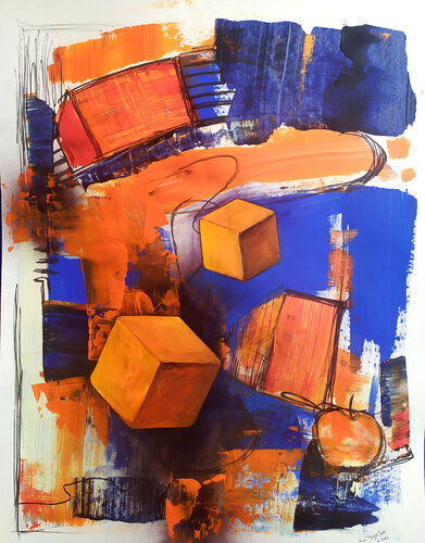 Weightlessness by Irina Tsypilova, Work on Paper for Sale on Singulart