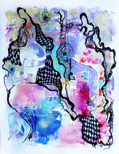 Transformation II par Irina Tsypilova, Œuvre sur papier en vente sur Singulart