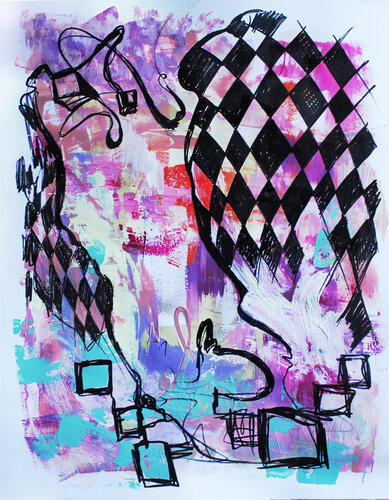 Transformation III par Irina Tsypilova, Œuvre sur papier en vente sur Singulart