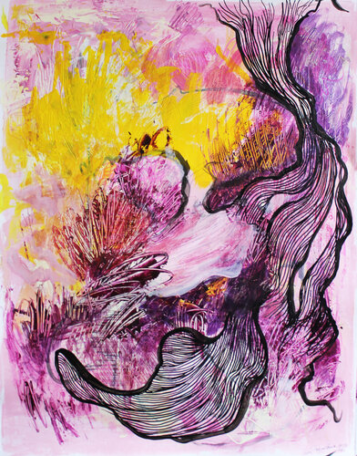 Spring is coming von Irina Tsypilova, Werk auf Papier kaufen auf Singulart