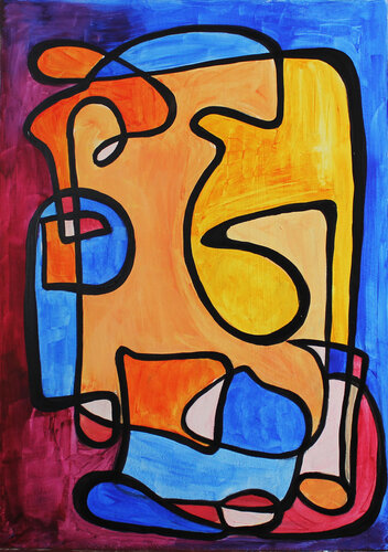 Two souls by Irina Tsypilova, 회화 for Sale on Singulart