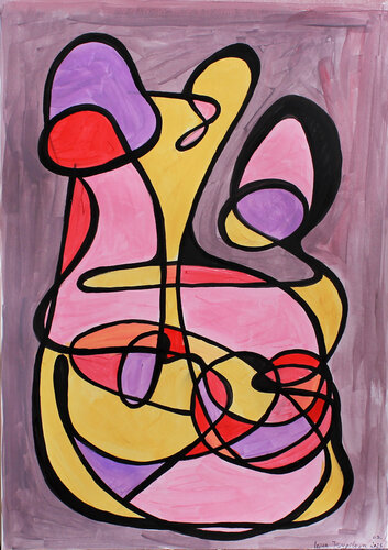 Walk again in spring I by Irina Tsypilova, 종이 for Sale on Singulart