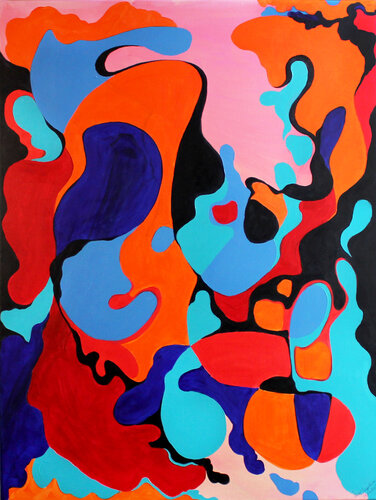 Joy overflowing my heart di Irina Tsypilova, Pittura in vendita su Singulart