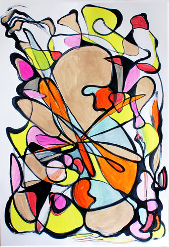 Time is like sand by Irina Tsypilova, Work on Paper for Sale on Singulart