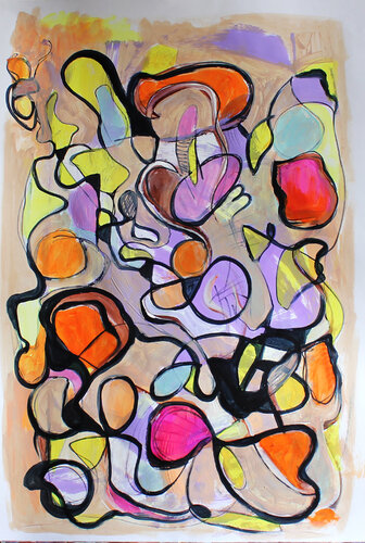 Thoughts are like soap bubbles III von Irina Tsypilova, Werk auf Papier kaufen auf Singulart