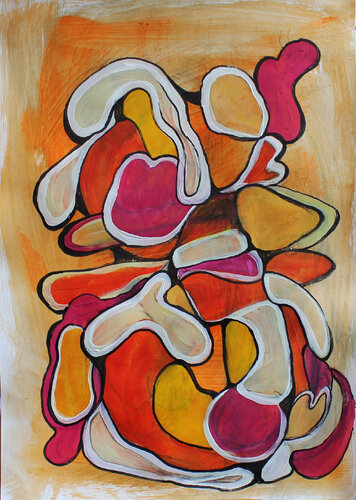 Thoughts are like soap bubbles IV von Irina Tsypilova, Werk auf Papier kaufen auf Singulart