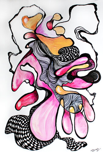 Tales of the Vienna Woods III van Irina Tsypilova, Werk op papier te koop op Singulart