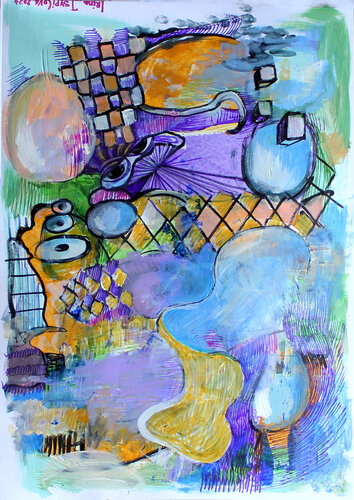 I want to dream II by Irina Tsypilova, Work on Paper for Sale on Singulart