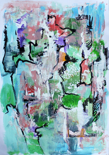 Fresh breeze de Irina Tsypilova, Pintura a la venta en Singulart