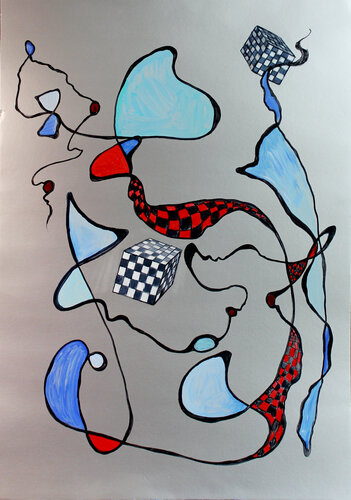 When you think you're flying von Irina Tsypilova, Werk auf Papier kaufen auf Singulart