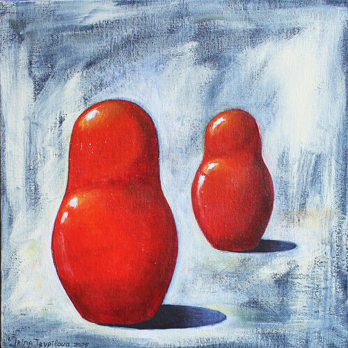 The Two von Irina Tsypilova, Malerei kaufen auf Singulart