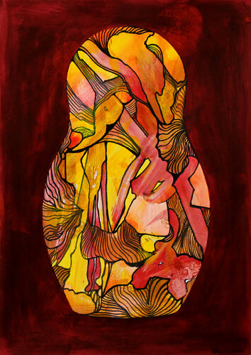 Inner Light IV van Irina Tsypilova, Schilderij te koop op Singulart