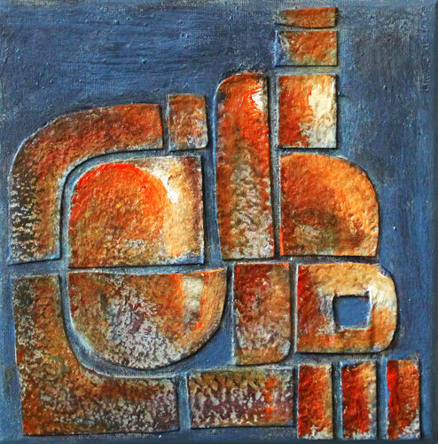 Matryoshka Geometry von Irina Tsypilova, Malerei kaufen auf Singulart