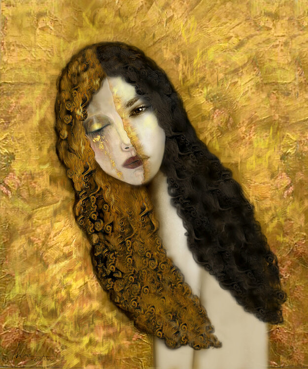 Angel - Klimt style Irina Tsypilova