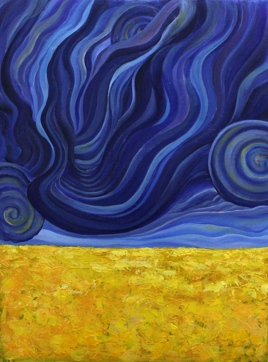 Blue clouds Irina Tsypilova