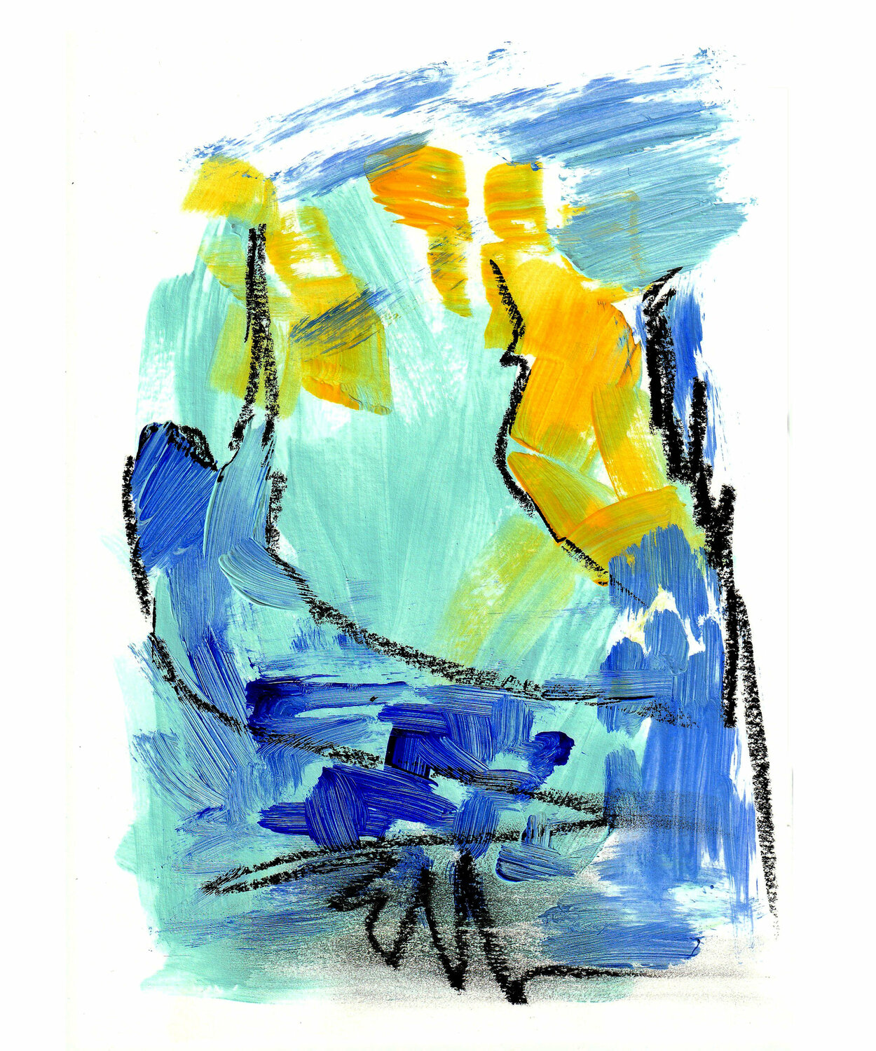 Breath - only one print from the original work Irina Tsypilova