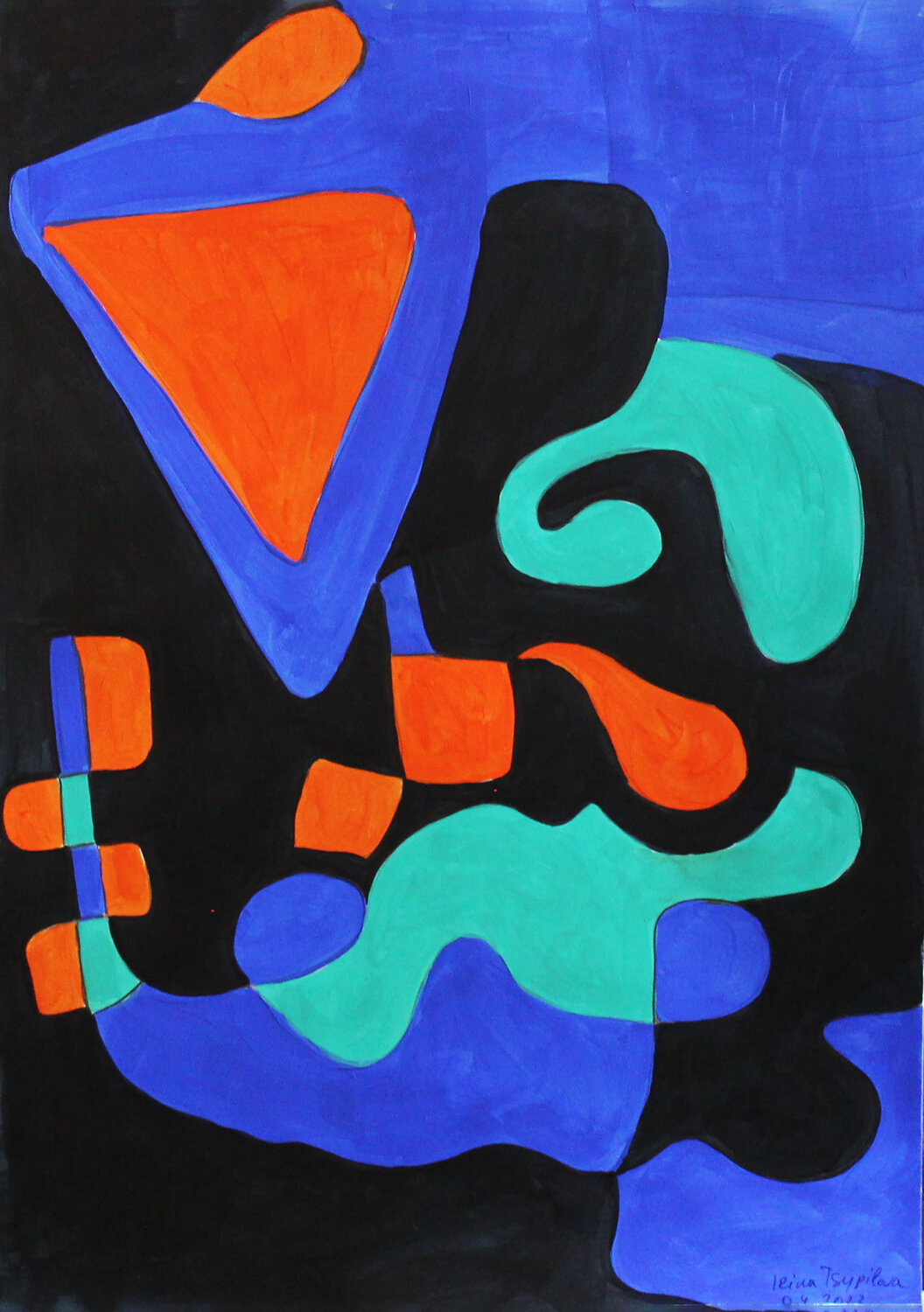 Orange triangle Irina Tsypilova