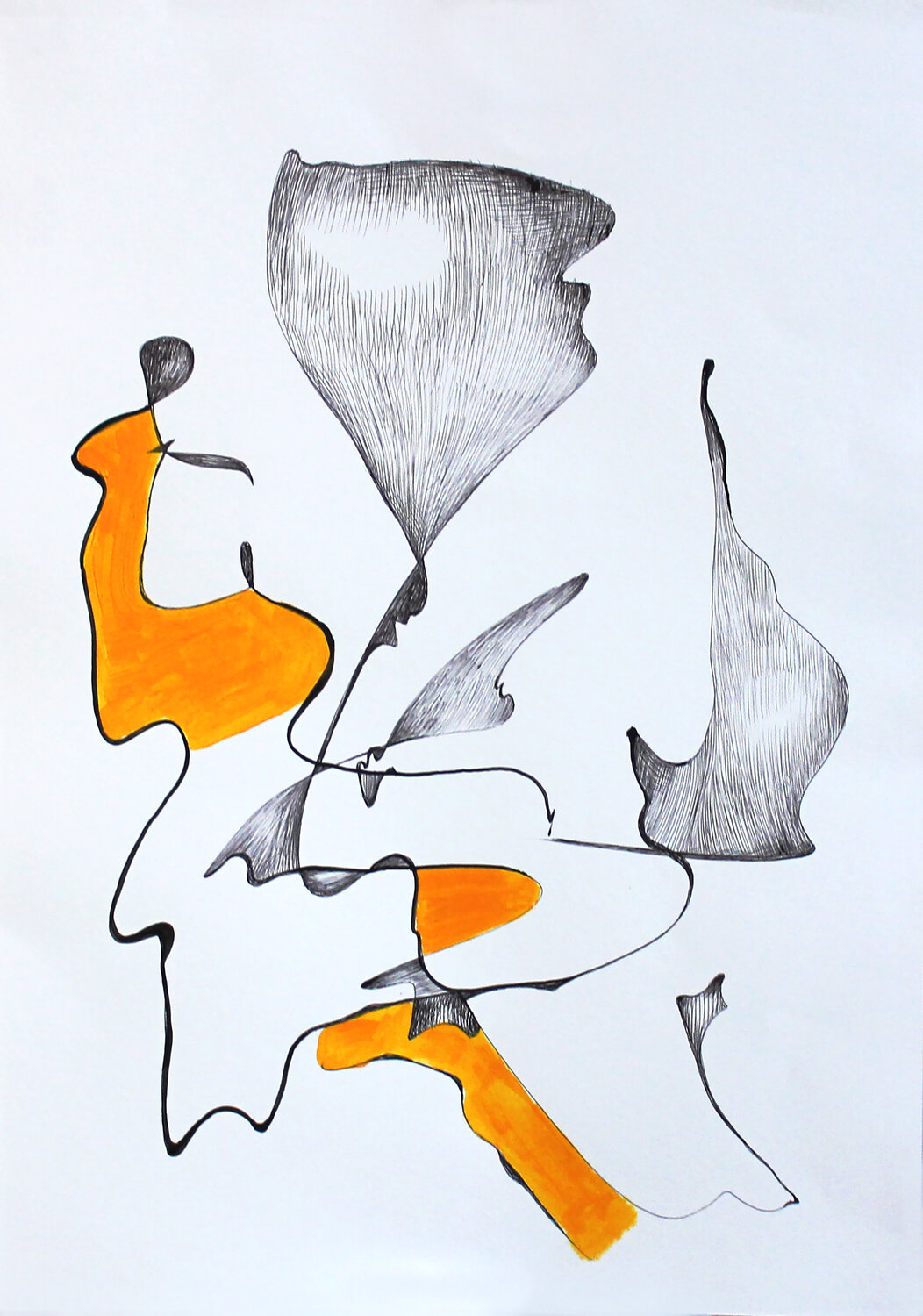Coming of autumn Irina Tsypilova Werk auf Papier zu verkaufen