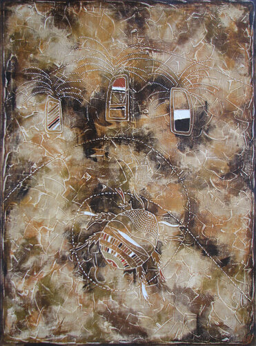 Composition No. 10 van Vasili Zianko, Schilderij te koop op Singulart