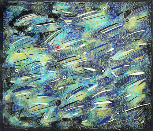 LIFE RHYTHM van Vasili Zianko, Schilderij te koop op Singulart