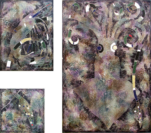 20,000 LEAGUES INTO THE DEPTHS OF THE SEA (triptych) Vasili Zianko