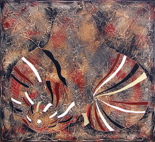 GREAT LOVE - !the art-work is readable for blind people by touch von Vasili Zianko, Malerei kaufen auf Singulart