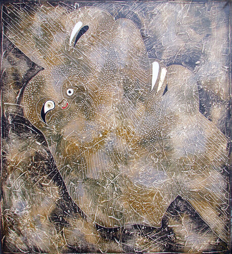 WORK ISN’T GOING ANYWHERE di Vasili Zianko, Pittura in vendita su Singulart