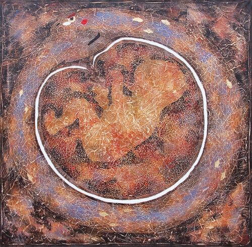 SIGNUM TEMPORIS (SIGN OF THE TIMES) di Vasili Zianko, Pittura in vendita su Singulart