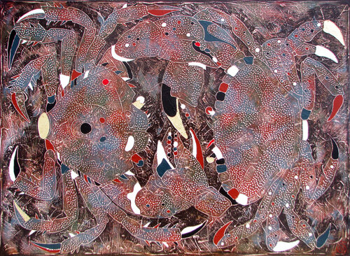 CONFRONTATION von Vasili Zianko, Malerei kaufen auf Singulart