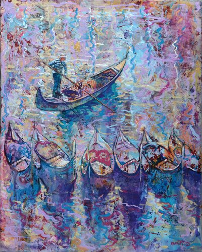 Venetian Watercolor Morning van Rakhmet Redzhepov, Schilderij te koop op Singulart