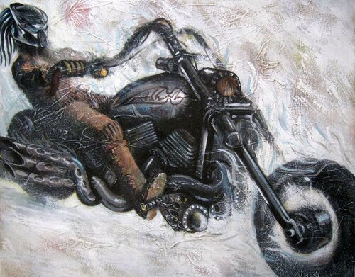 Cold Fury van Rakhmet Redzhepov, Schilderij te koop op Singulart