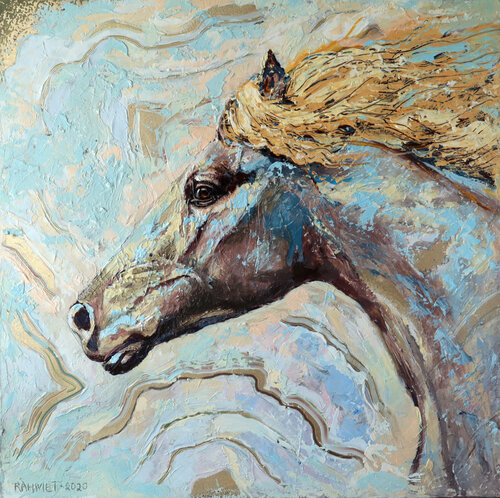 Portrait van Rakhmet Redzhepov, Schilderij te koop op Singulart