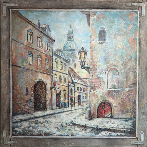 First Snow. Rakhmet Redzhepov
