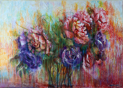 Royal Roses by Rakhmet Redzhepov, Painting for Sale on Singulart