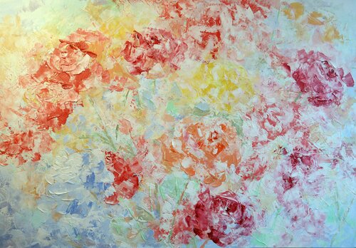 Red Yellow Blue. par Rakhmet Redzhepov, Peinture en vente sur Singulart