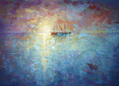 Sunrise par Rakhmet Redzhepov, Peinture en vente sur Singulart