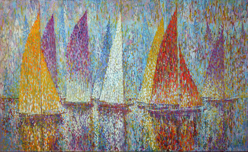 Mirage. par Rakhmet Redzhepov, Peinture en vente sur Singulart