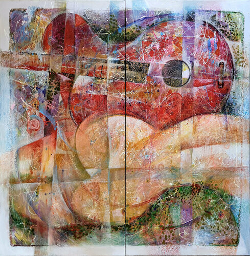 Two Guitars von Rakhmet Redzhepov, Malerei kaufen auf Singulart