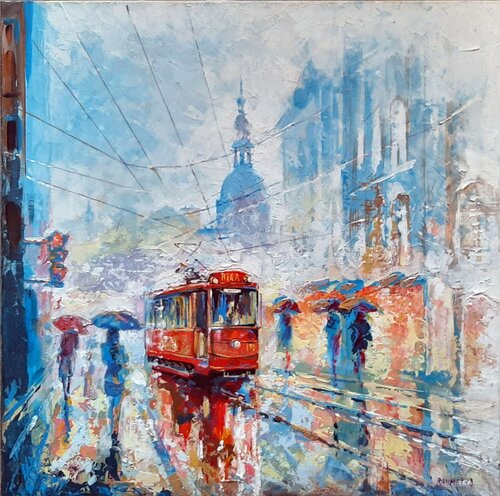 Romance for Rain di Rakhmet Redzhepov, Pittura in vendita su Singulart