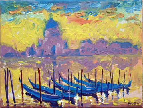 Morning in Venice 2. par Rakhmet Redzhepov, Peinture en vente sur Singulart