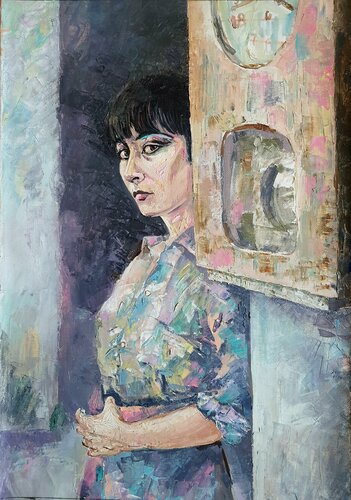 Sister (Dzahan) van Rakhmet Redzhepov, Schilderij te koop op Singulart