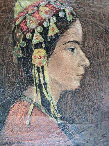 Jahan (sister) van Rakhmet Redzhepov, Schilderij te koop op Singulart