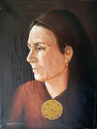 Anna Tach ,Mommy. par Rakhmet Redzhepov, Peinture en vente sur Singulart