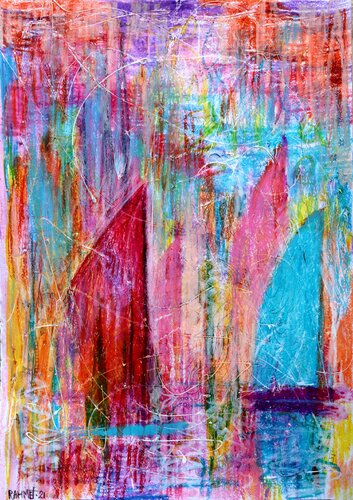 Sails and Calm. di Rakhmet Redzhepov, Opera su carta in vendita su Singulart