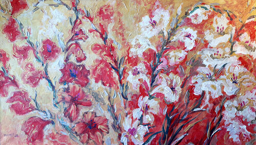 In the Garden. de Rakhmet Redzhepov, Pintura a la venta en Singulart