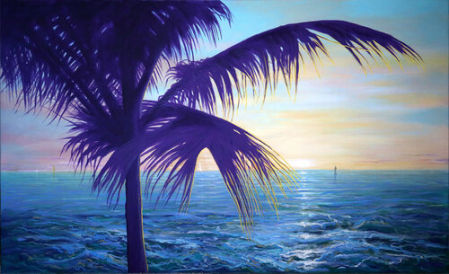 Paradise. van Rakhmet Redzhepov, Schilderij te koop op Singulart