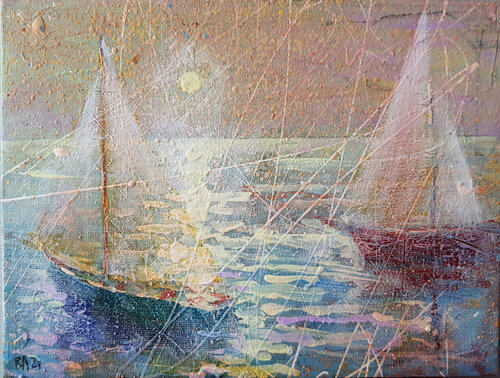 Transparent Sails. von Rakhmet Redzhepov, Malerei kaufen auf Singulart