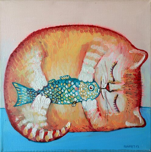 FRIENDS by Rakhmet Redzhepov, Painting for Sale on Singulart