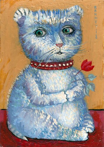 Little Blue. di Rakhmet Redzhepov, Pittura in vendita su Singulart
