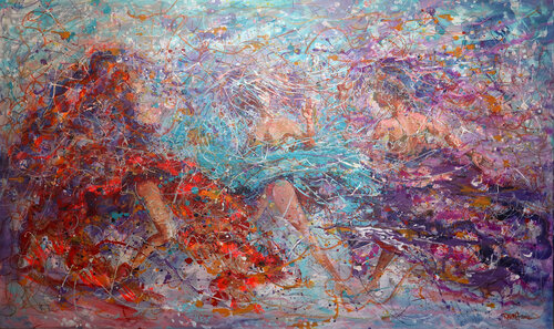 Hot Dance von Rakhmet Redzhepov, Malerei kaufen auf Singulart